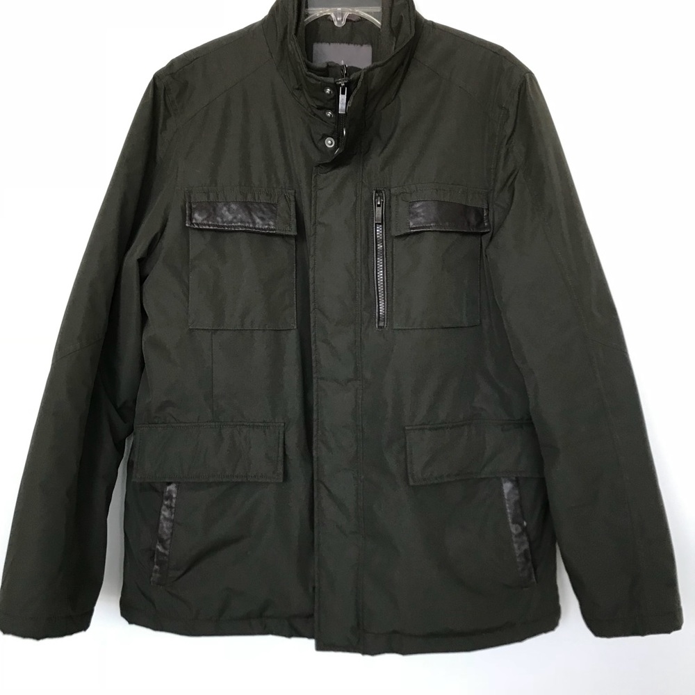 Cole haan military green winter coat